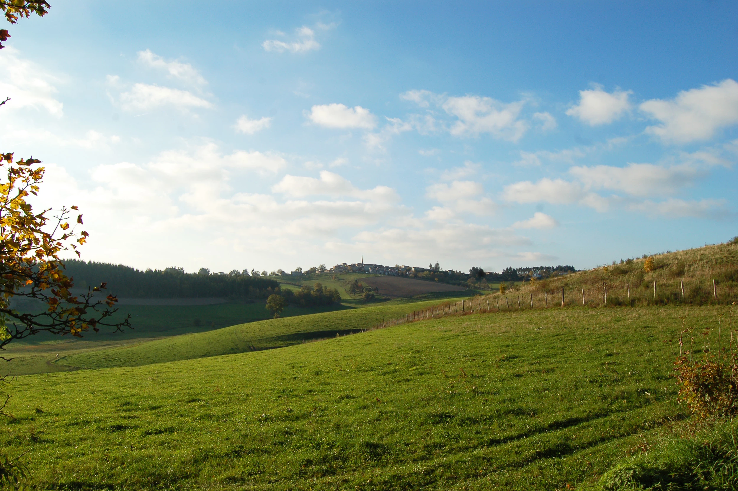 PR 276 sur la commune de Saint-Victor-Malescours